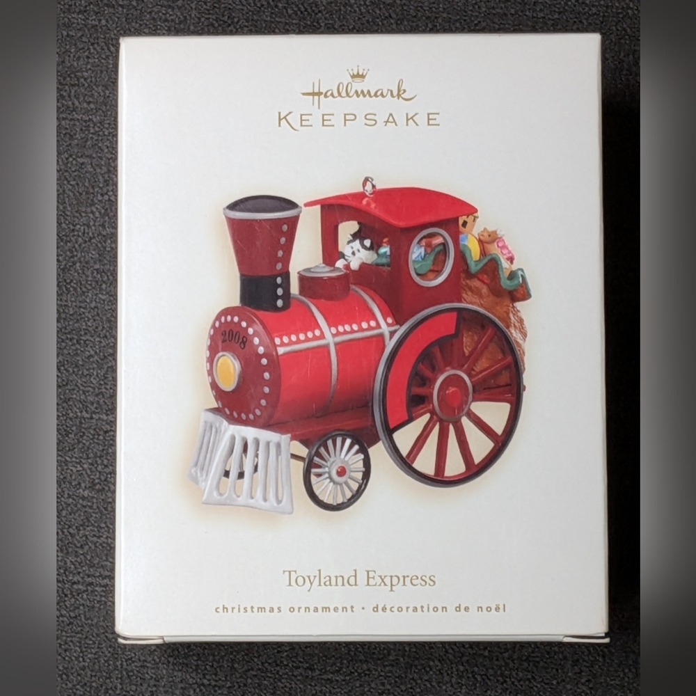 Hallmark Keepsake Toyland Express Christmas Ornament 2008